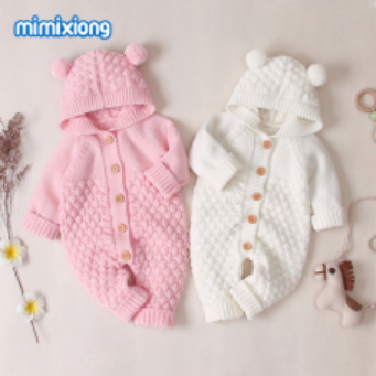 婴儿连体哈衣爬服