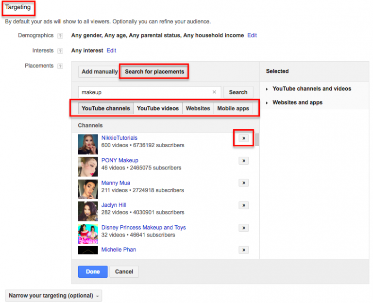 YouTube广告教学：学会使用AdWords精准投放广告影片
