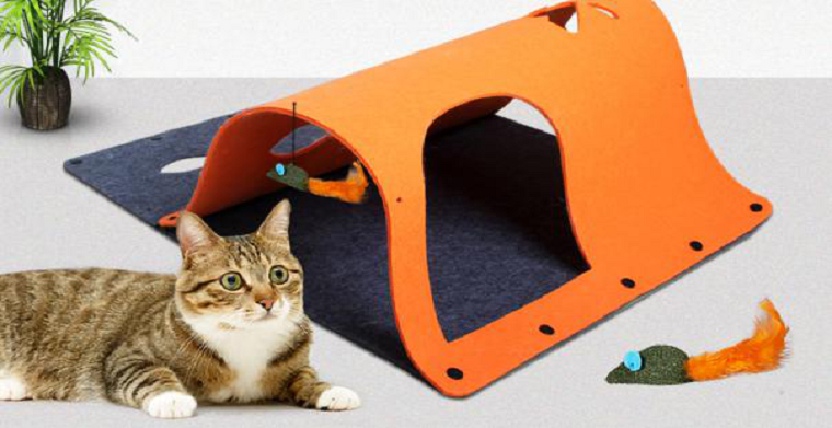 多功能毛毡隧道