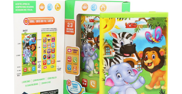 智能学习双面手机玩具