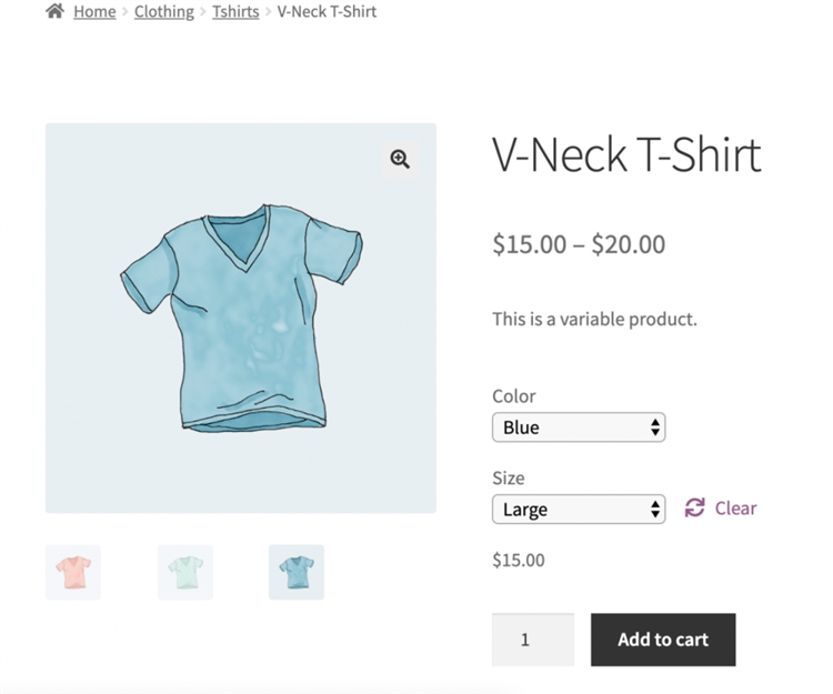 Woocommerce外贸独立站视频教程11：可变产品Variable Product的介绍