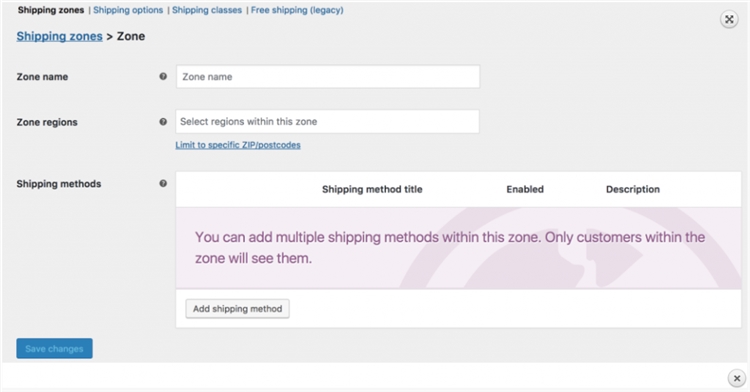 Woocommerce外贸独立站视频教程15：产品物流Shipping的简介