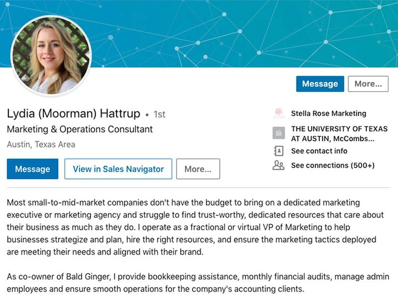 6个可以让你赢得第一印象的LinkedIn Summary/领英摘要