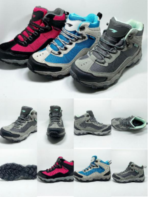 牛反絨皮、牛筋布爬山涉水戶外鞋