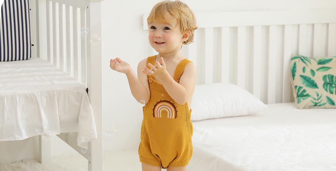 婴儿连体哈衣爬服