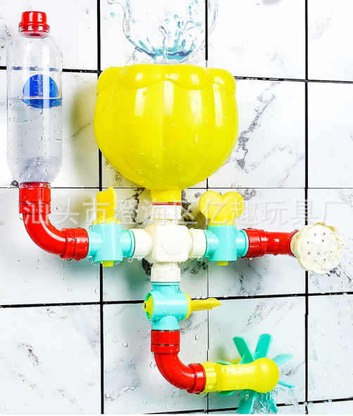 浴室管道DIY玩具