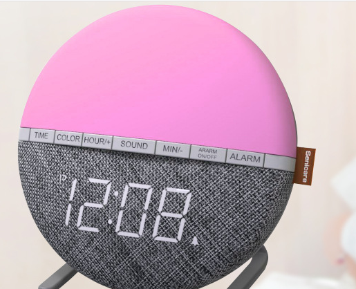 七彩LED电子闹钟