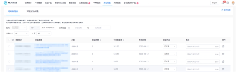 4KMILES ——亚马孙卖家智能管理工具