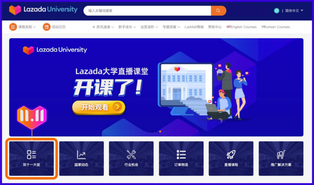 Lazada11.11大促六国玩法图鉴曝光！报名准则、时间、玩法都在里面