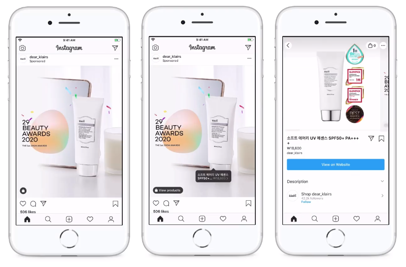 Facebook推出圣诞假期广告新功能，包括Instagram广告中添加产品标签