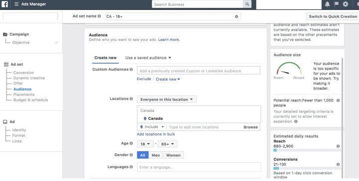 Facebook广告投放基础教程、新手应如何正确的建立一条广告？