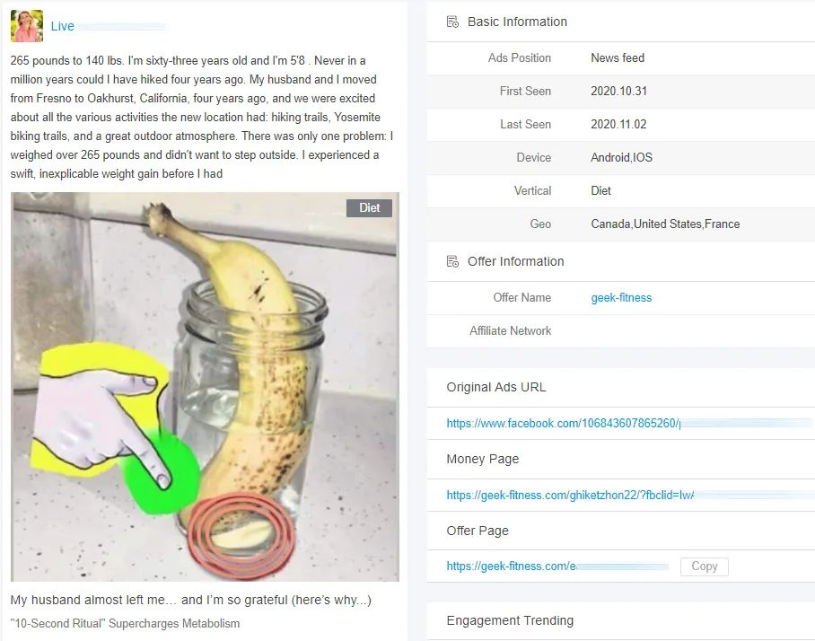 【盘点】Idvert一周（11.03-11.10）热门素材 MediaBuy Facebook专场