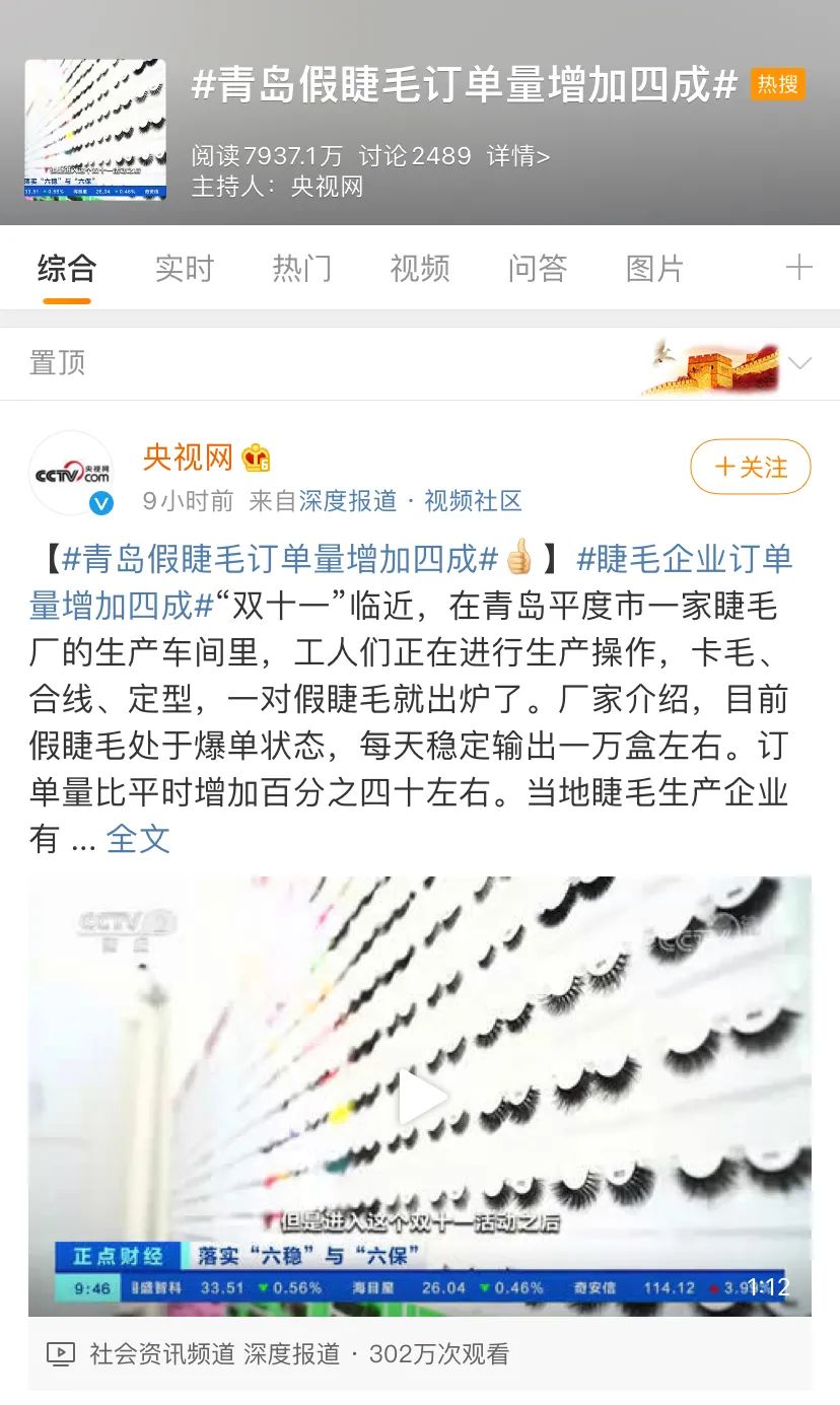 中东电商美妆品类必不可缺：假睫毛