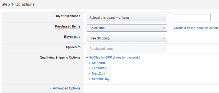 亚马逊促销活动Free Shipping设置流程