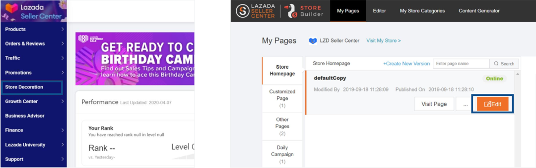 一文教你如何装修Lazada店铺 如何设置PDP Banner