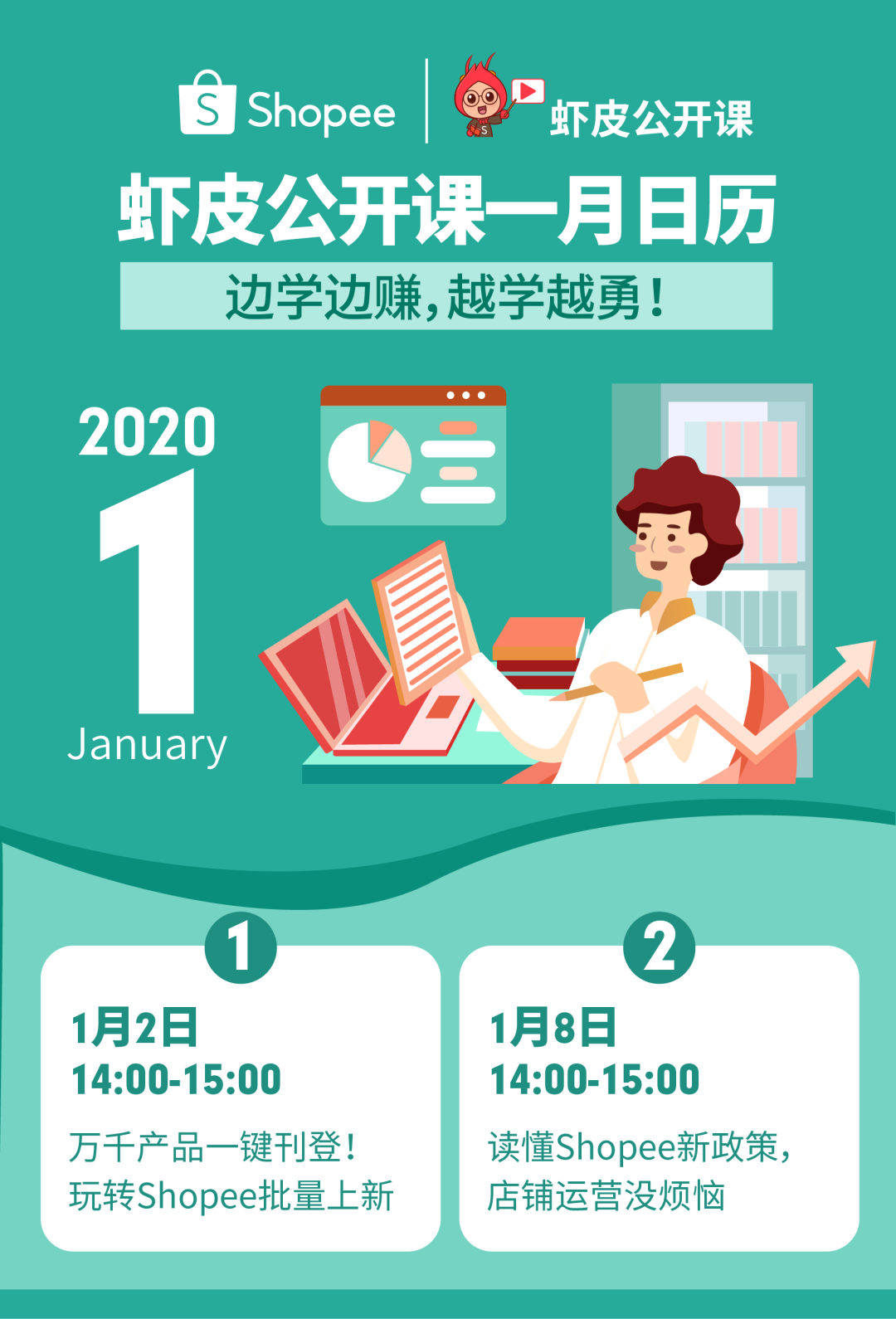 没爆单的速度进来! 42门免费课程带你"上分", 旺季硬核指南请查收
