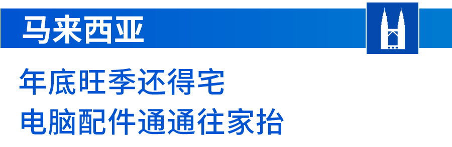 市场周报 | 马印菲火爆电子热搜词打开“宅”人商机, 电子产品相关热销曝光!