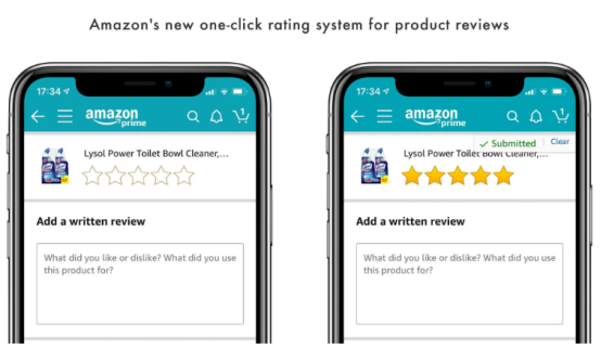 外媒：亚马逊一键评分系统极大地增加了留评数量