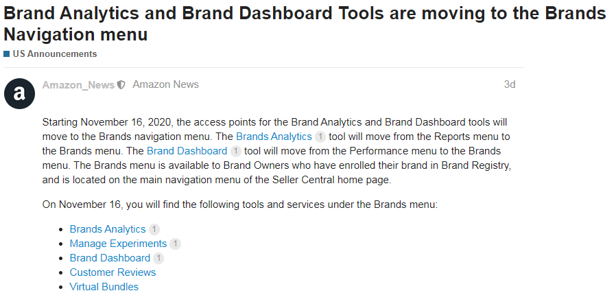 一周亚马逊大事丨仓储限制政策将更新，还有这些新调整
