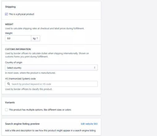 玩转Shopify l 教程之分类创建&产品上传