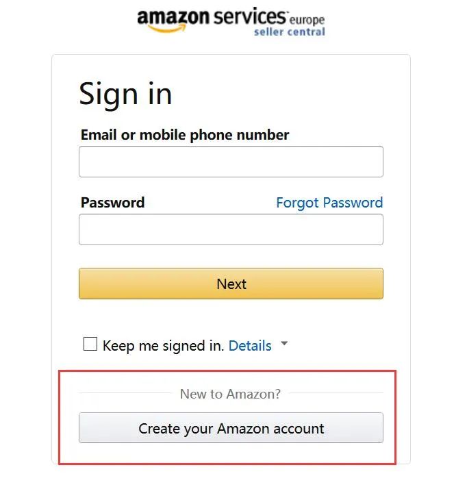 【实操】亚马逊欧洲站注册流程