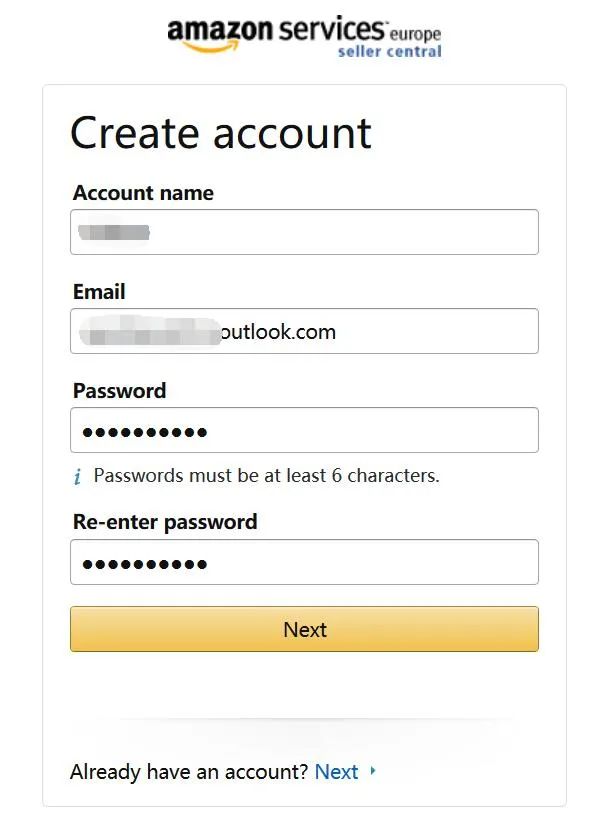 【实操】亚马逊欧洲站注册流程