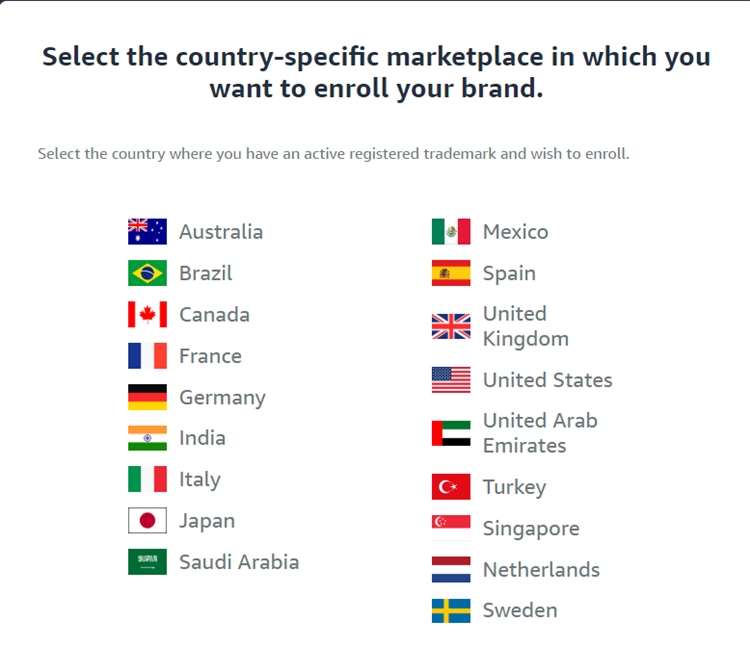 重磅！欧盟、美国与其他国家的TM商标  都可以直接在亚马逊品牌备案！