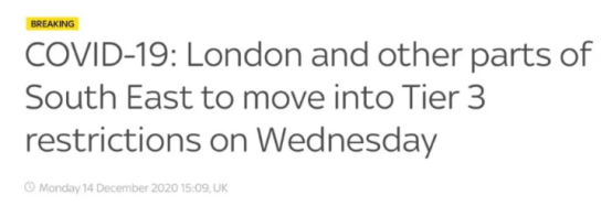 注意！欧美疫情持续反扑！伦敦最高级别封锁，纽约或全封锁！港口延误尾端寄送暂停！