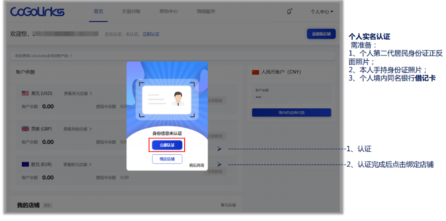 如何使用CoGoLinks賬戶進行亞馬遜收款？