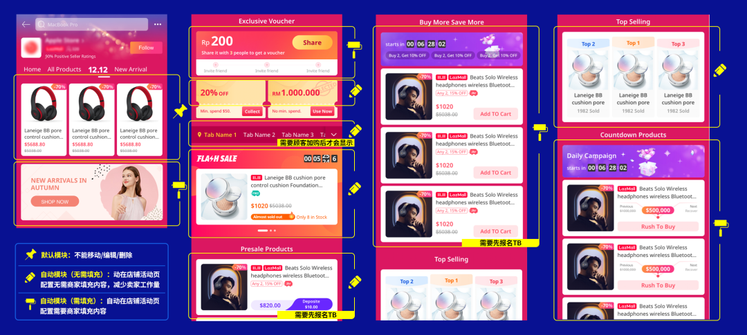 倒计时3天！12.12大促作战图N多玩法，备战无忧，加速爆单步伐！