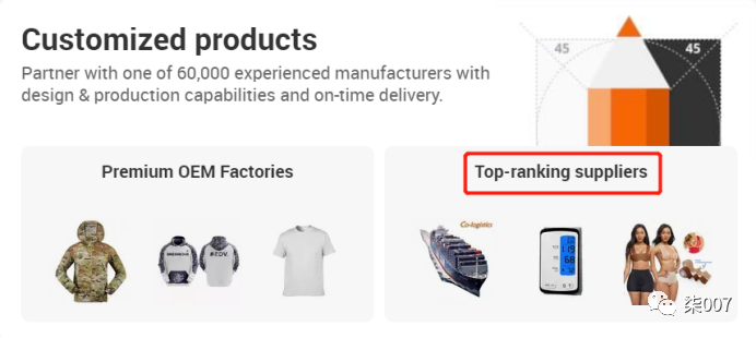 阿里国际站榜单&常见标识