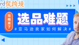 【干货】Richard第40期-亚马逊卖家如何解决选品难题
