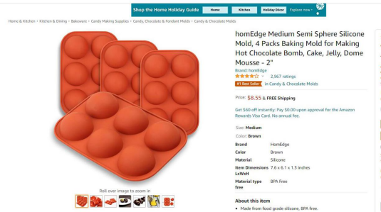 巧克力硅胶半球模型---美国-欧盟专利侵权预警分析