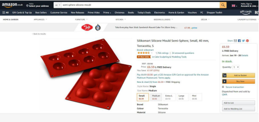 巧克力硅胶半球模型---美国-欧盟专利侵权预警分析