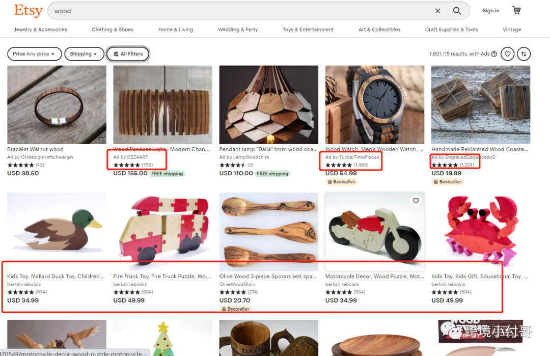 美国Etsy平台适合哪些产品？