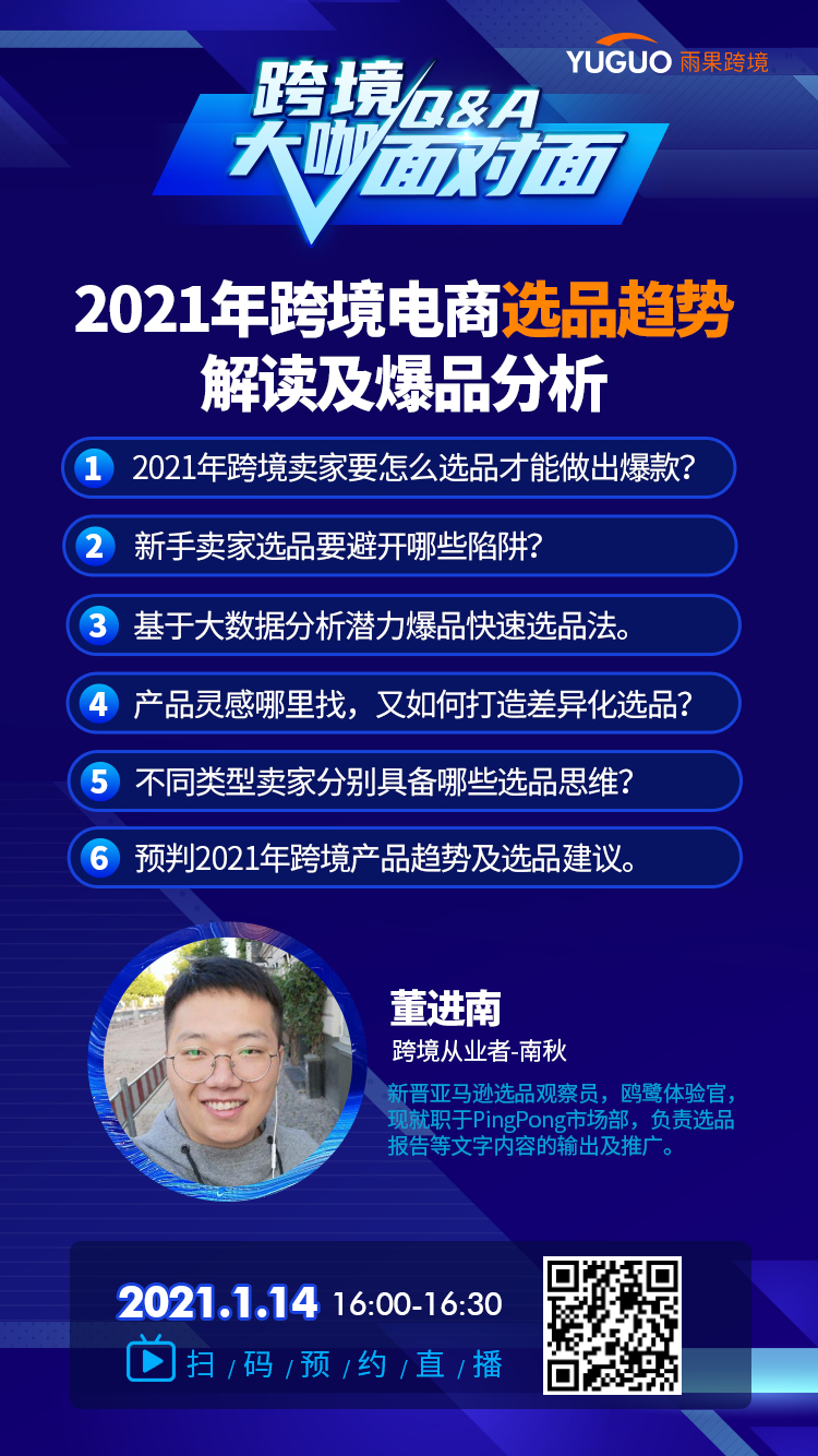 2021年跨境电商选品趋势解读及爆品分析