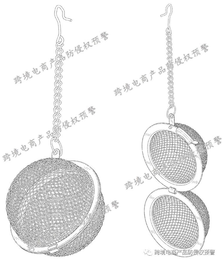 防侵权预警198：泡茶器在美国市场的外观专利情况