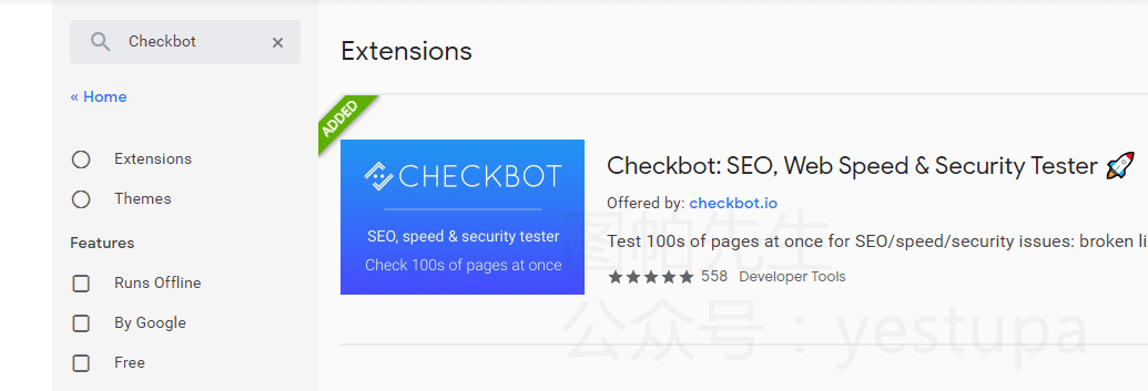 SEO检查不求人：Checkbot: SEO - 史上最全能的谷歌SEO插件