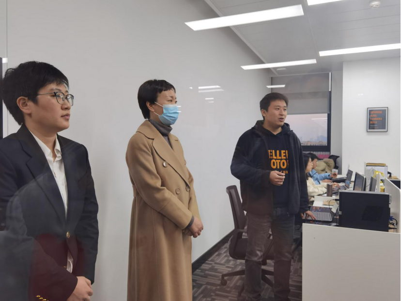 杭州市市委副书记佟桂莉一行考察数魔跨境 