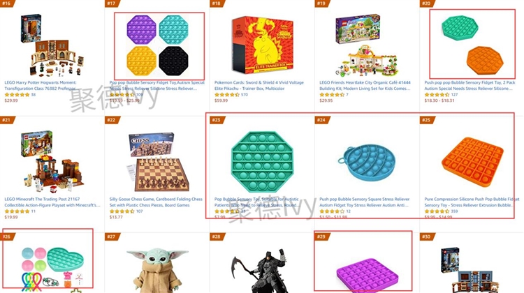 近期突然爆款的解压玩具，横扫欧美各大站点......当心侵权！