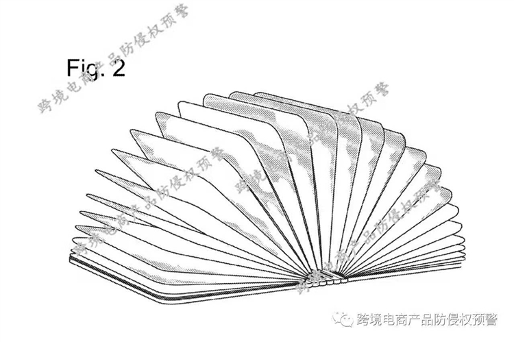 防侵权预警203：书形灯在美国市场的外观专利情况