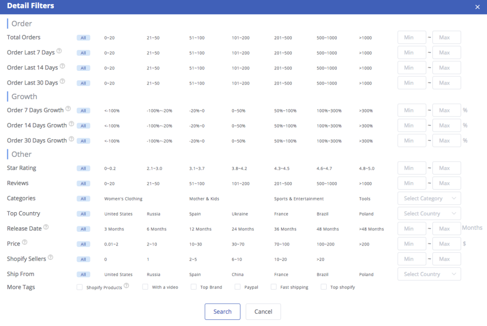 测评FN—寻找利基市场的选品神器