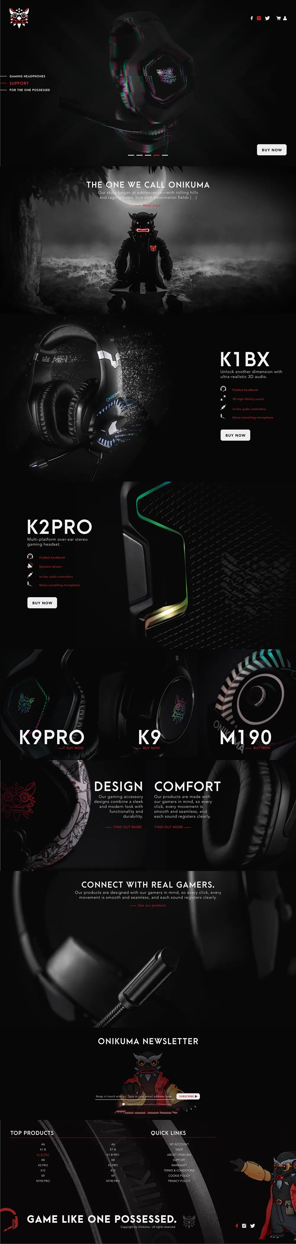 跨境电商品牌建设|ONIKUMA品牌设计（五）