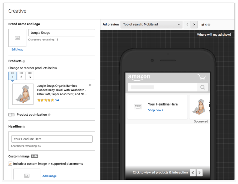 【亚马逊教程】如何使用Amazon Sponsored Brand Ads