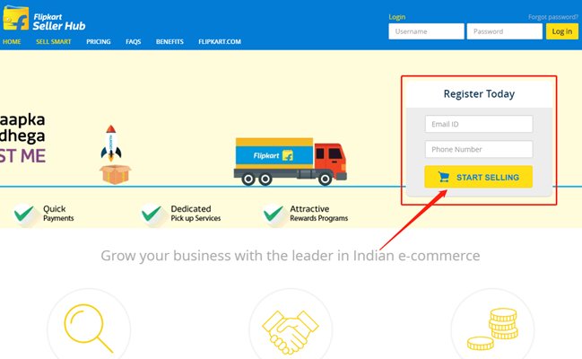 flipkart开店流程