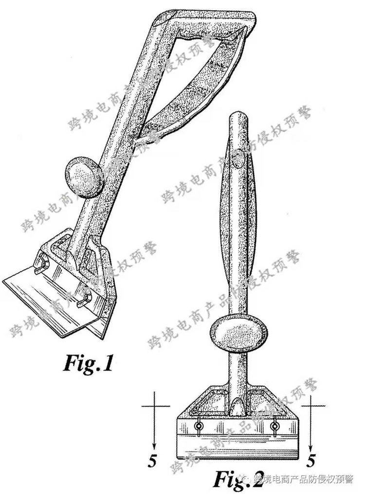 防侵权预警212：食物残渣刮铲在美国市场的外观专利情况