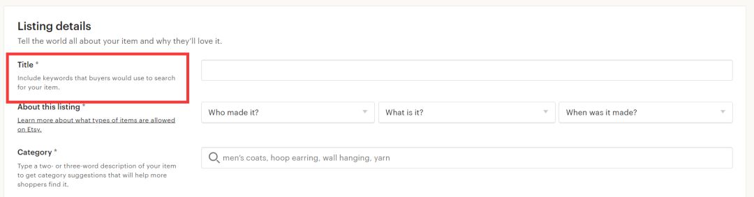 ETSY的两个站内重要运营技巧，你可能已经忽略...
