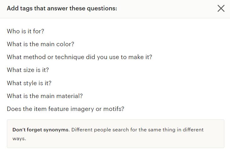 ETSY的两个站内重要运营技巧，你可能已经忽略...