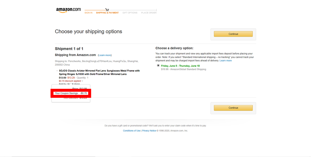 亚马逊促销工具优惠券详解