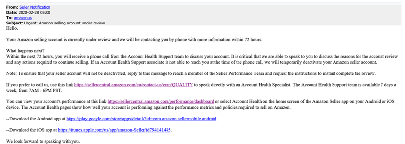 钓鱼邮件科普，这些看起来很像亚马逊官方的邮件，其实都是骗子？！